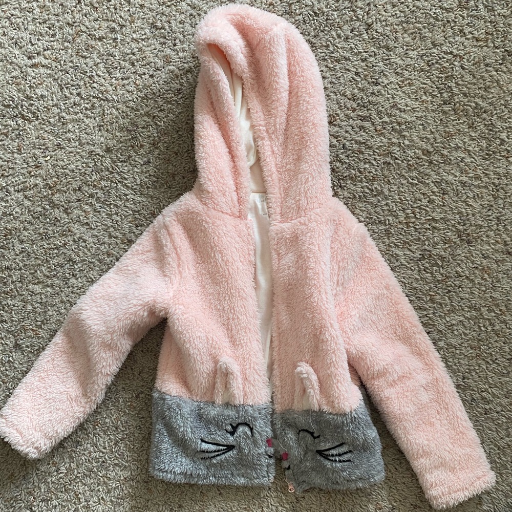 Girls plush jacket